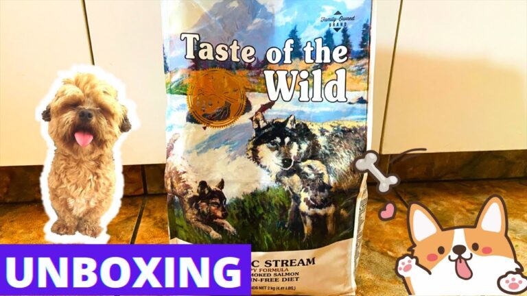 Gu&iacute;a de Nutrici&oacute;n para Cachorros: Tabla Nutricional Taste of the Wild