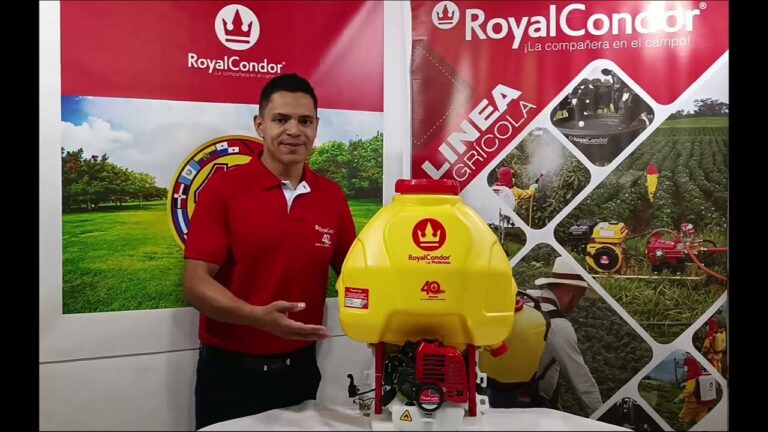 Bomba de espalda Royal Condor: La mejor opci&oacute;n para tu jard&iacute;n