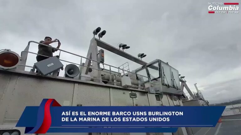 el buque militar que transforma Lim&oacute;n