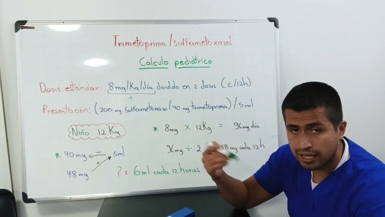 Gu&iacute;a de dosificaci&oacute;n de trimetropina-sulfametoxazol en adultos